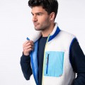 Polaire S/M BILLYBELT Ivoire et Bleu