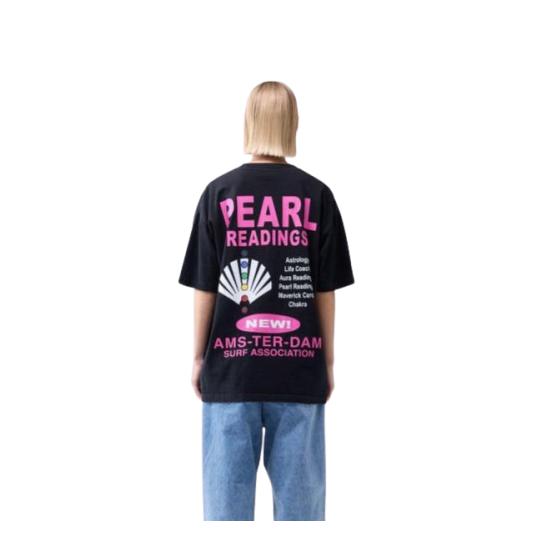 Tee Shirt NEW AMSTERDAM SURF Pearl Readings Black