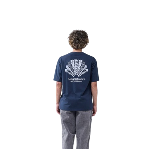 Tee Shirt NEW AMSTERDAM SURF Collage Navy