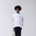 Tee Shirt M/L NEW AMSTERDAM SURF Collage Long White