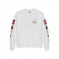 Tee Shirt M/L NEW AMSTERDAM SURF Collage Long White