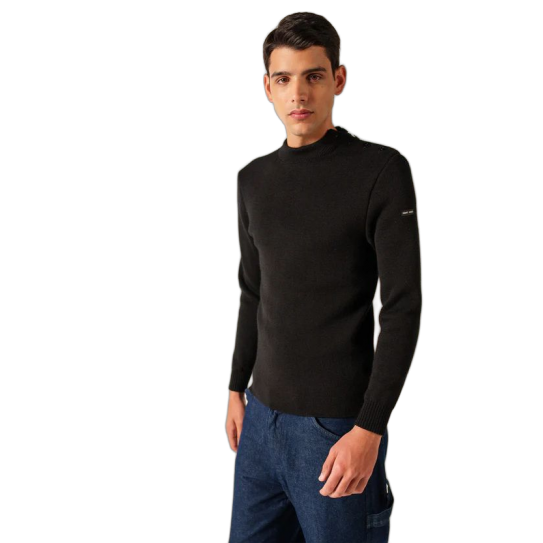 Pull Marin SAINT JAMES Matelot 1 U Noir
