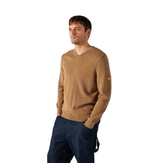 Pull SAINT JAMES Cuirasse II Beige Foncé