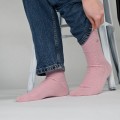 Chaussettes BILLYBELT Laine Rose pâle