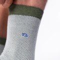 Chaussettes BILLYBELT Chevrons Foret Eclair