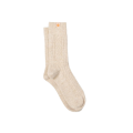 Chaussettes BILLYBELT Laine Torsade Beige