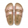 Sandales BIRKENSTOCK Arizona Flex Platform Metallic Copper