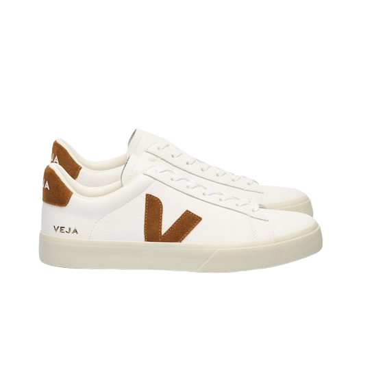 Chaussures VEJA Campo Leather White Cognac