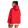 Blouson Cape FLOTTE Lourmel Rouge