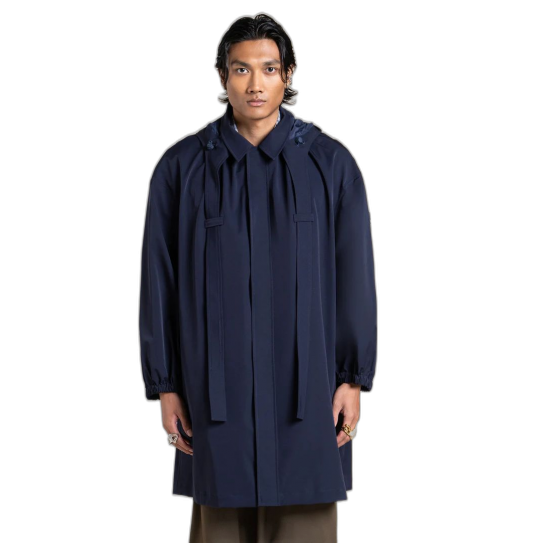 Manteau FLOTTE Richelieu Indigo