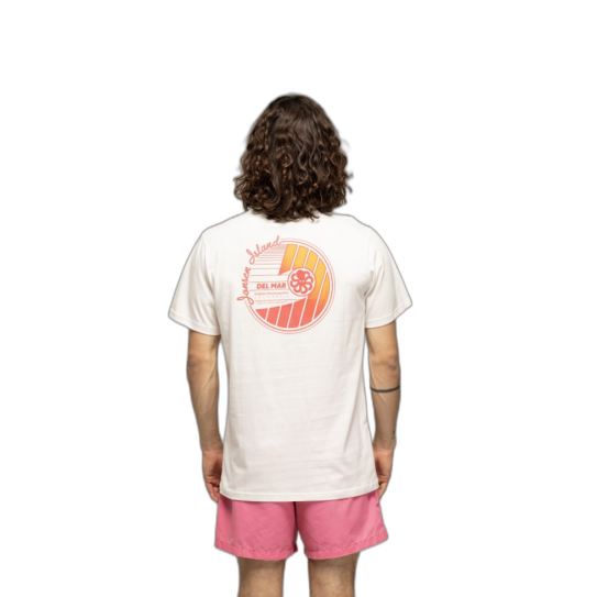 Tee Shirt JONSEN ISLAND Classic Del Mare Coconut