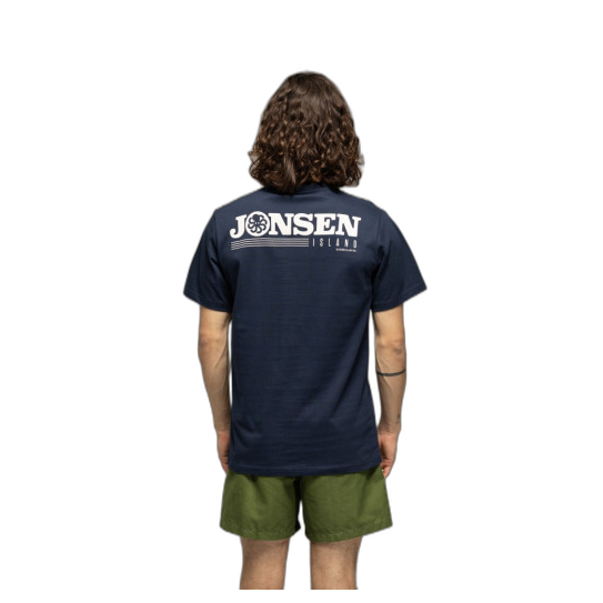 Tee Shirt JONSEN ISLAND Classic Pocket Mercury Navy