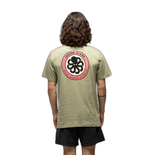 Tee Shirt JONSEN ISLAND Classic Authentic Green