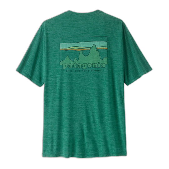 Tee Shirt PATAGONIA Cool Daily Gem Green
