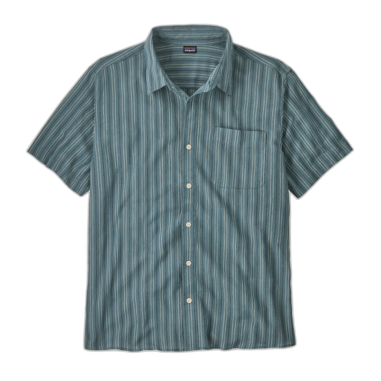 Chemise M/C PATAGONIAL A/C Lianas Still Blue
