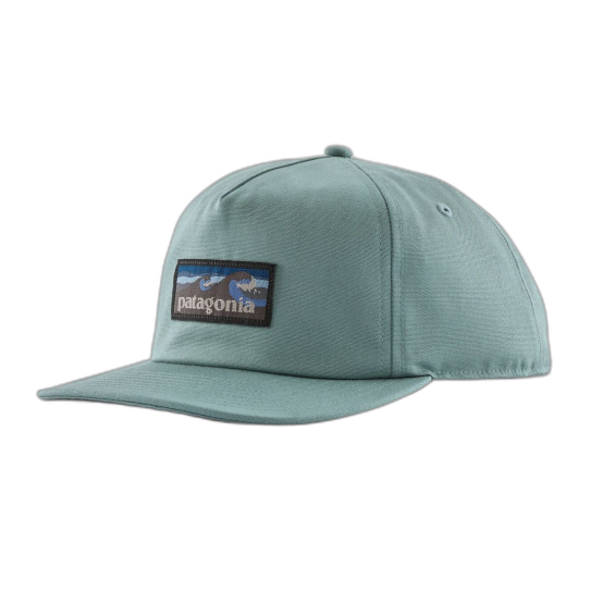 Casquette PATAGONIA Boardshort Label Bleu Sage