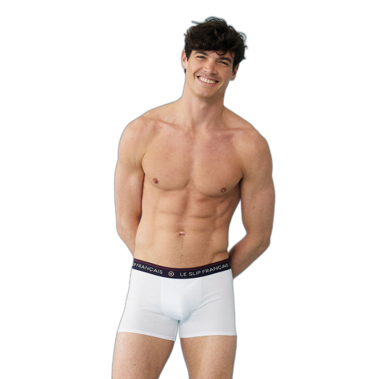 Caleçon LE SLIP FRANCAIS Boxer Revolution Bleu Jean