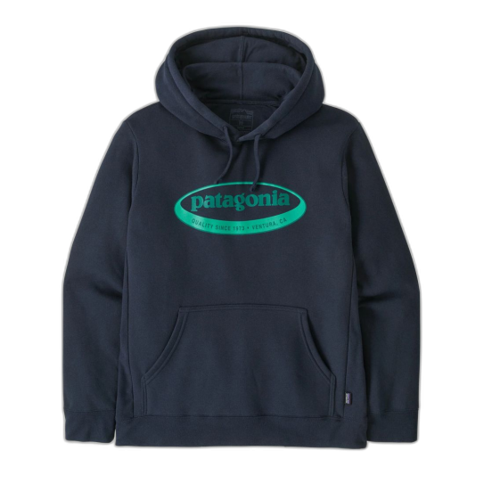 Sweat PATAGONIA Oval Logo Hoody New Navy