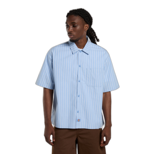 Chemise M/C DICKIES Venedocia Stripe Endless Sky