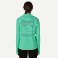 Tee Shirt Femme PATAGONIA Cap Cool Sun Hoody Aqua Stone