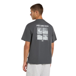 Tee Shirt DICKIES Wolfhurst Gris Charbon