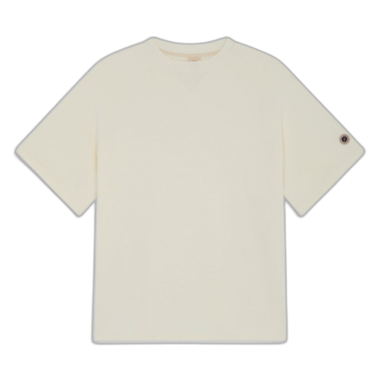 Sweat Manches Courtes SWEET PANTS Wash Crew 25 Off White