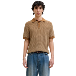 Polo JACK & JONES Lukingsley Amber Brown