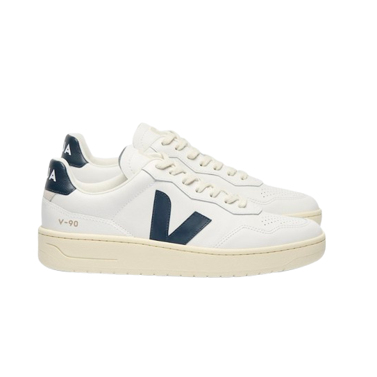 Chaussures VEJA V-90 0.T Leather White Nautico
