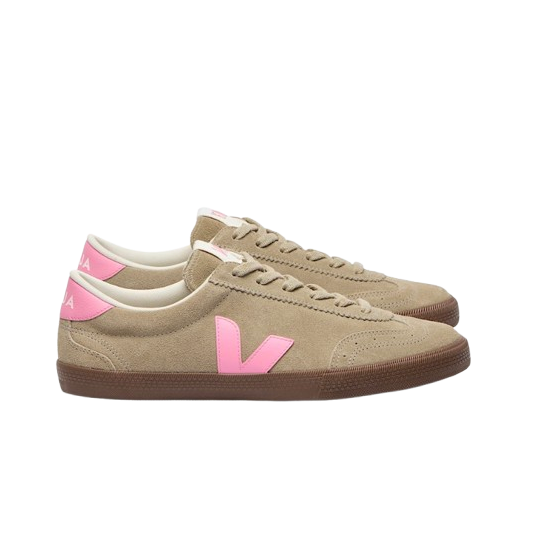 Chaussures VEJA Volley Suede Taupe Malibu Bark