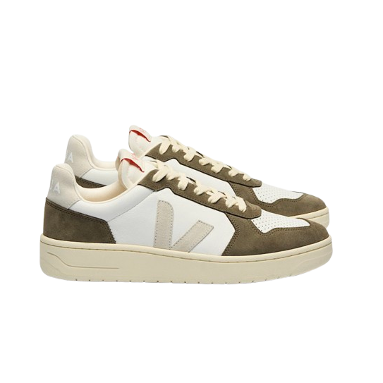 Chaussures VEJA V-82 White Kaki