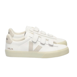 Chaussures VEJA Recife Logo Leather White Platine