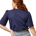 Tee Shirt LEMAHIEU Elisabeth 3/4 Marine