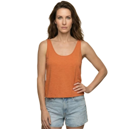 Débardeur LEMAHIEU Alina Lin Mandarine