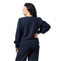 Sweat LEMAHIEU Elisabeth Bleu Marine