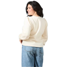 Sweat LEMAHIEU Elisabeth Ecru