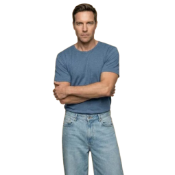 Tee Shirt LEMAHIEU Alin Bleuet