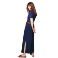 Robe Longue LEMAHIEU Ambre Marine