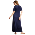 Robe Longue LEMAHIEU Ambre Marine