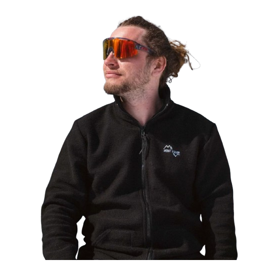 Veste Zippée MONT VALIER Bareges Noir