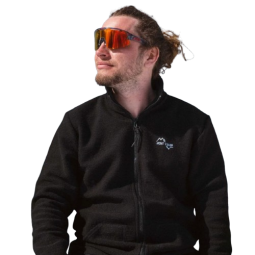 Veste Zippée MONT VALIER Bareges Noir